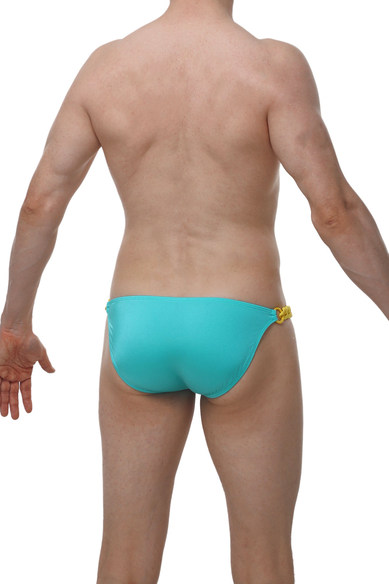 Bikini Chaines Joe Vert - PetitQ Underwear - Lingerie masculine sexy et sous-vêtements pour homme originaux