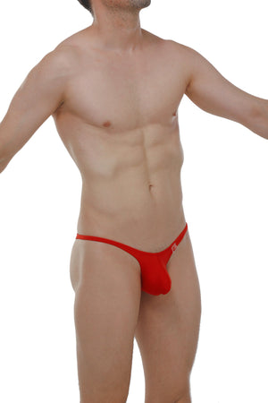 Bikini Plellis Joe Rouge - PetitQ Underwear - Lingerie masculine sexy et sous-vêtements pour homme originaux