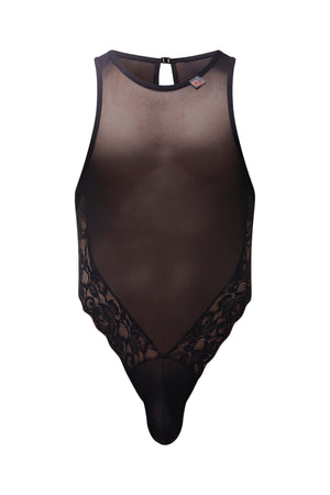 Bodystring Murol Noir - PetitQ Underwear - Lingerie masculine sexy et sous-vêtements pour homme originaux