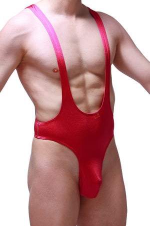 Body String Gonzac Joe Framboise - PetitQ Underwear - Lingerie masculine sexy et sous-vêtements pour homme originaux