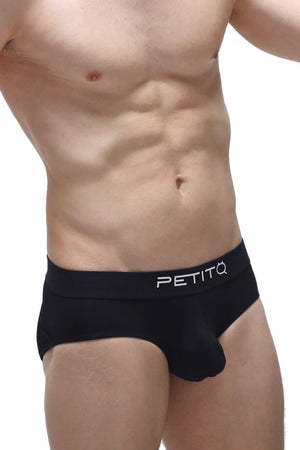 Slip Cernin Modal Noir - PetitQ Underwear - Lingerie masculine sexy et sous-vêtements pour homme originaux