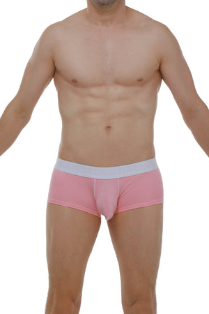 Boxer Chillax Modal Rose - PetitQ Underwear - Lingerie masculine sexy et sous-vêtements pour homme originaux