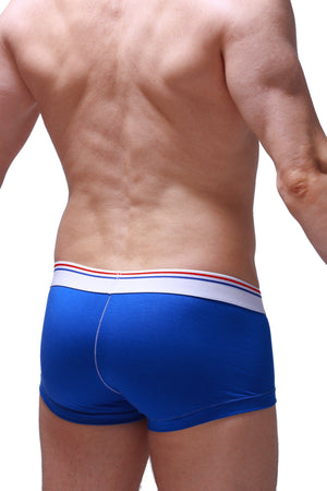 Boxer Mouffy Modal Bleu - PetitQ Underwear - Lingerie masculine sexy et sous-vêtements pour homme originaux