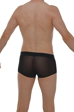 Boxer PetitQ Net Noir - PetitQ Underwear - Lingerie masculine sexy et sous-vêtements pour homme originaux