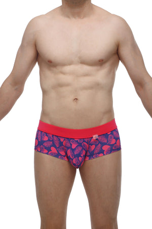 Boxer Antras Tropical Hearts - PetitQ Underwear - Lingerie masculine sexy et sous-vêtements pour homme originaux