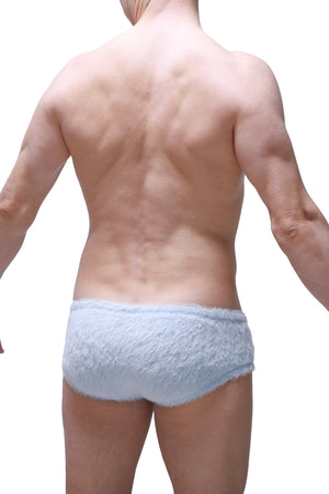 Boxer Yeti Bleu - PetitQ Underwear - Lingerie masculine sexy et sous-vêtements pour homme originaux