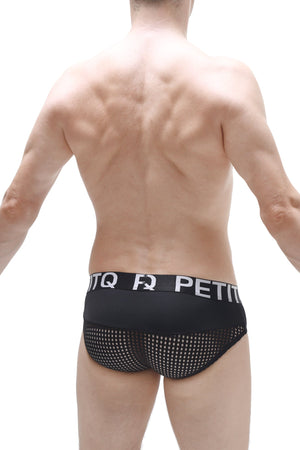 Slip Asserac Noir - PetitQ Underwear - Lingerie masculine sexy et sous-vêtements pour homme originaux