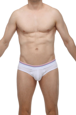 Slip Livet Blanc - PetitQ Underwear - Lingerie masculine sexy et sous-vêtements pour homme originaux
