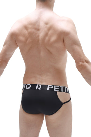 Slip Mano Noir - PetitQ Underwear - Lingerie masculine sexy et sous-vêtements pour homme originaux