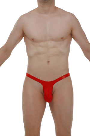 String Argis Joe Rouge - PetitQ Underwear - Lingerie masculine sexy et sous-vêtements pour homme originaux