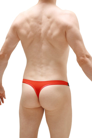 String Torp Open Red - PetitQ Underwear - Lingerie masculine sexy et sous-vêtements pour homme originaux