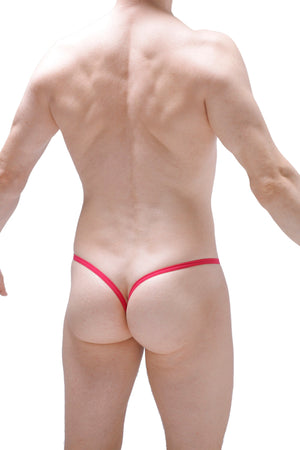 String Ficelle Joeuf Net Fuchsia - PetitQ Underwear - Lingerie masculine sexy et sous-vêtements pour homme originaux