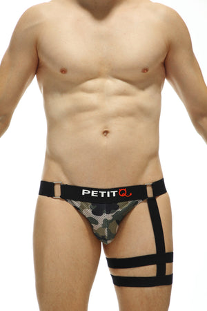 Jockstrap Calenge Camouflage - PetitQ Underwear - Lingerie masculine sexy et sous-vêtements pour homme originaux