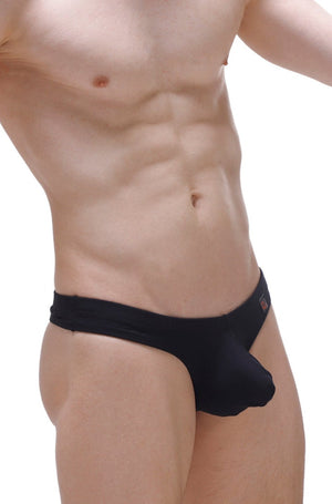 String Pensal Noir - PetitQ Underwear - Lingerie masculine sexy et sous-vêtements pour homme originaux