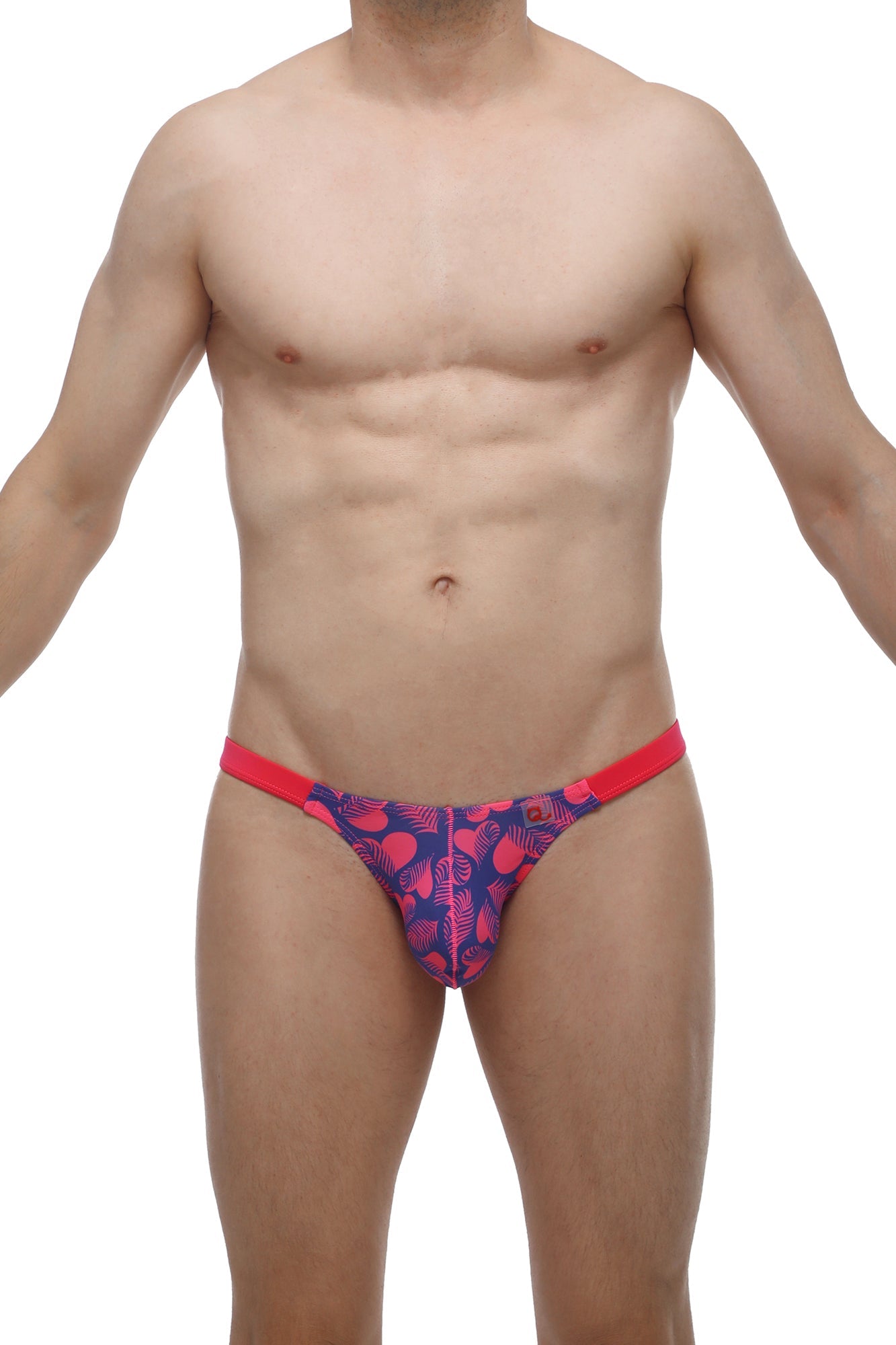Bikini Bessas Tropical Hearts - PetitQ Underwear - Lingerie masculine sexy et sous-vêtements pour homme originaux