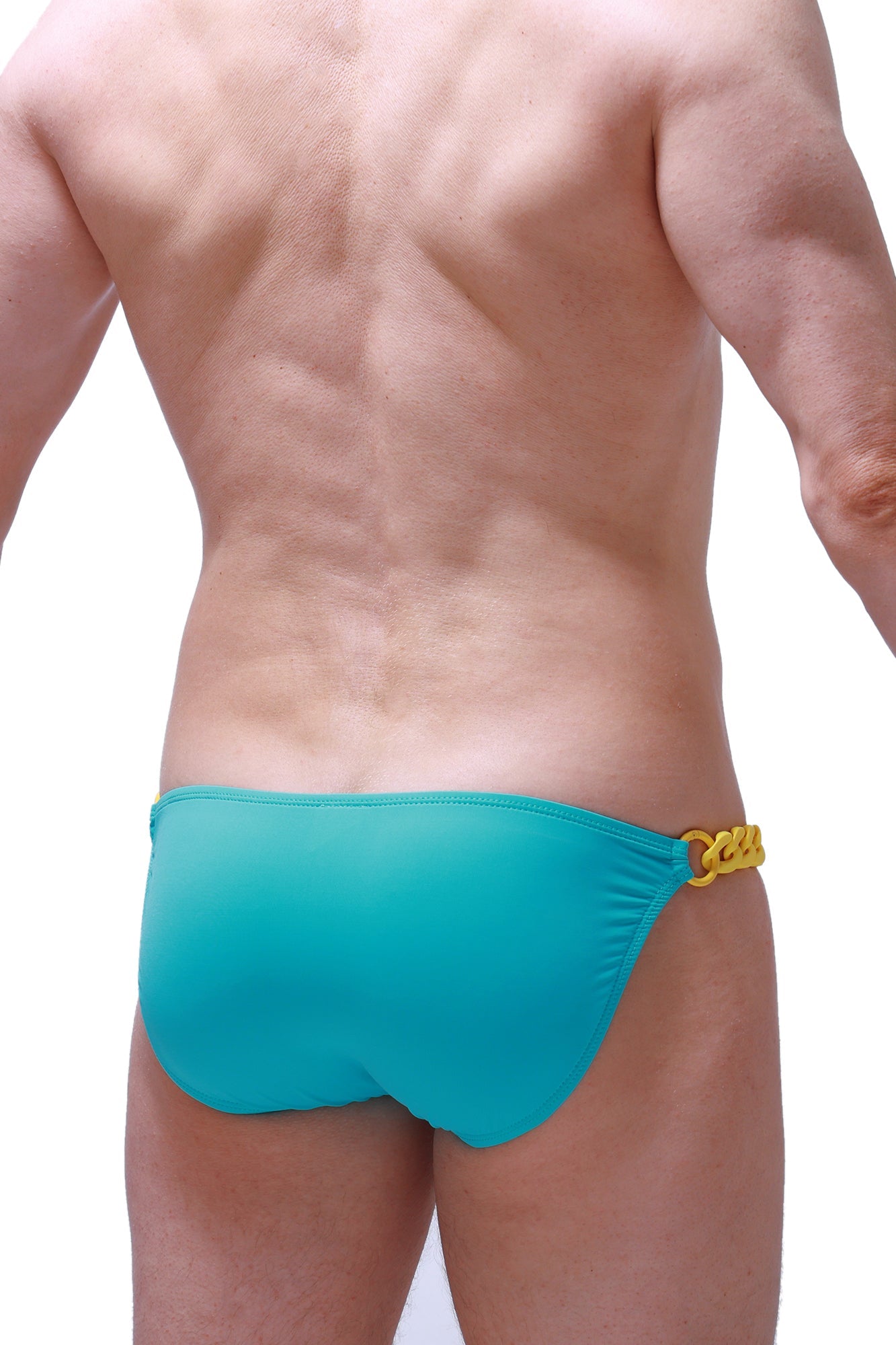 Bikini Chains Vert - PetitQ Underwear - Lingerie masculine sexy et sous-vêtements pour homme originaux