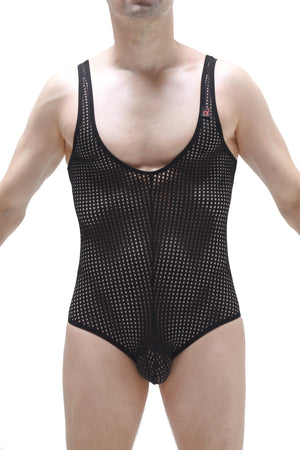 Bodyslip Durtol Noir - PetitQ Underwear - Lingerie masculine sexy et sous-vêtements pour homme originaux