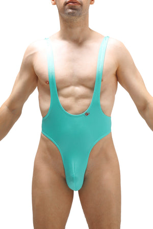 Body String Gonzac Joe Vert - PetitQ Underwear - Lingerie masculine sexy et sous-vêtements pour homme originaux