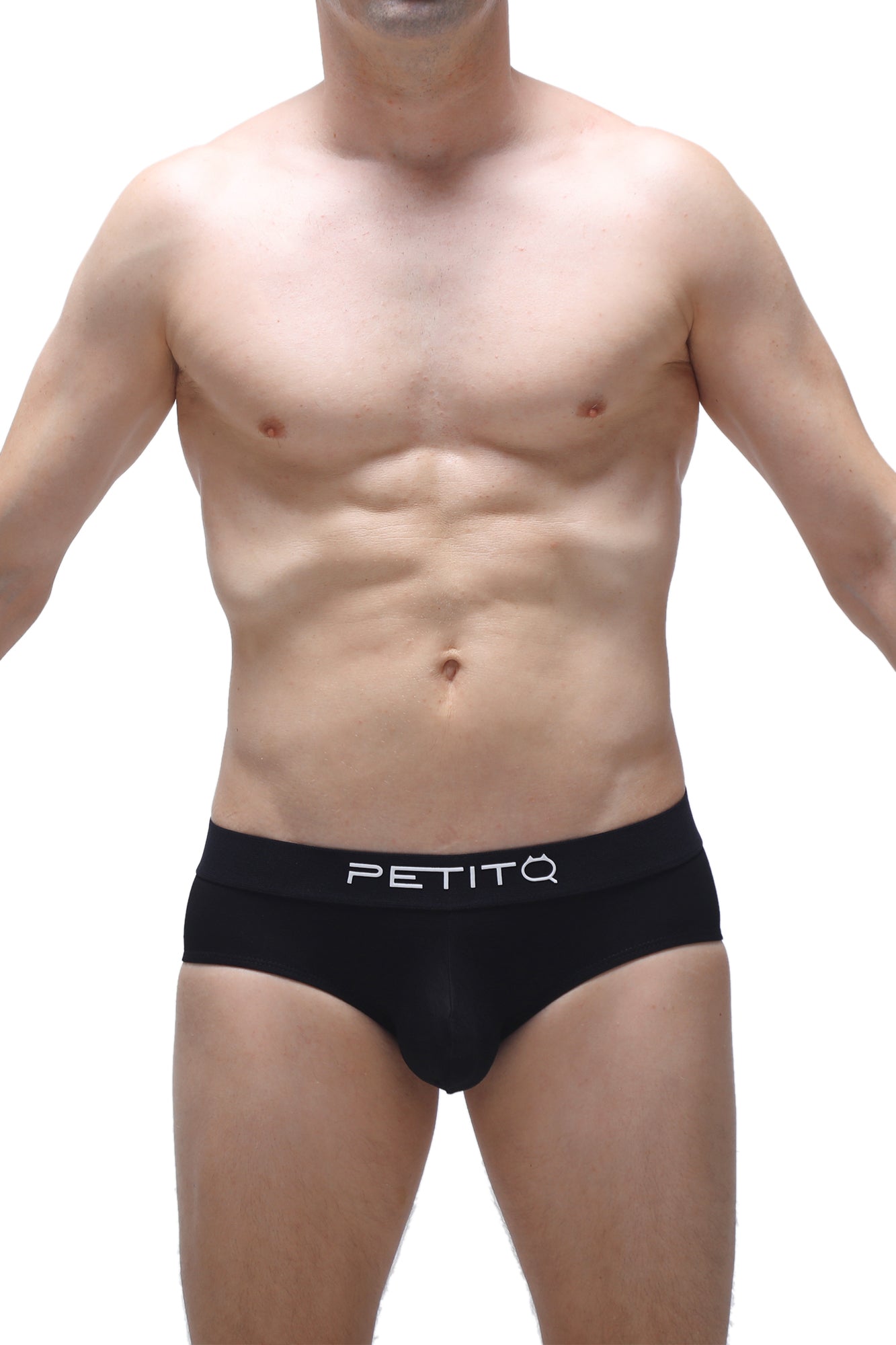 Slip Cernin Modal Noir - PetitQ Underwear - Lingerie masculine sexy et sous-vêtements pour homme originaux