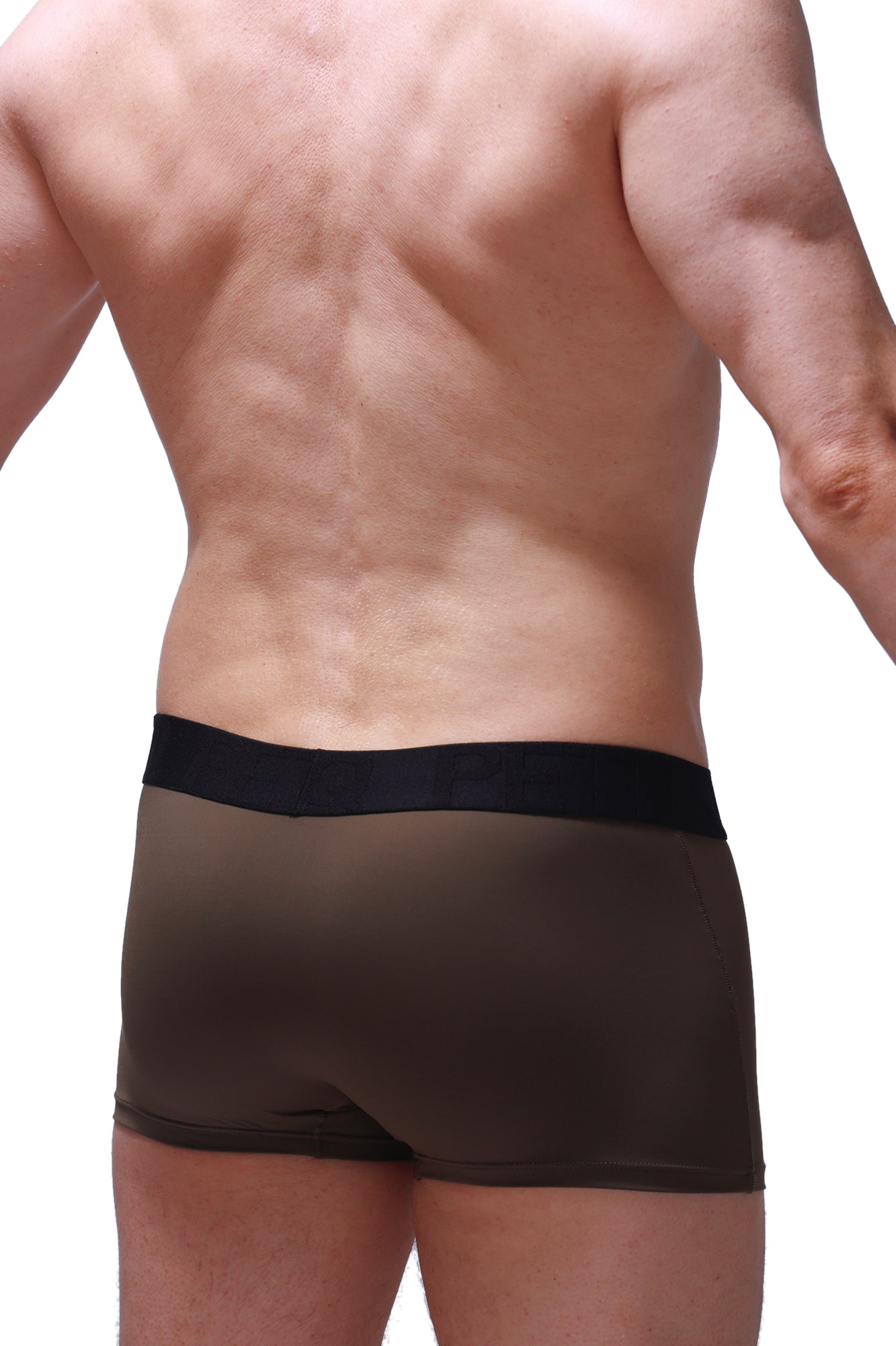 Boxer Hang Olive - PetitQ Underwear - Lingerie masculine sexy et sous-vêtements pour homme originaux