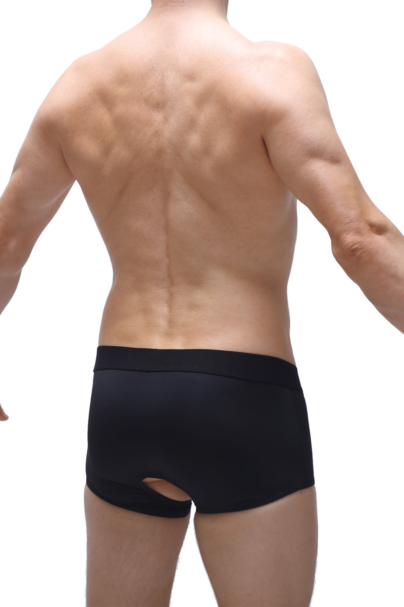 Boxer Moras Noir - PetitQ Underwear - Lingerie masculine sexy et sous-vêtements pour homme originaux