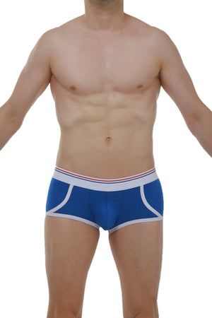 Boxer Morrier Bleu - PetitQ Underwear - Lingerie masculine sexy et sous-vêtements pour homme originaux