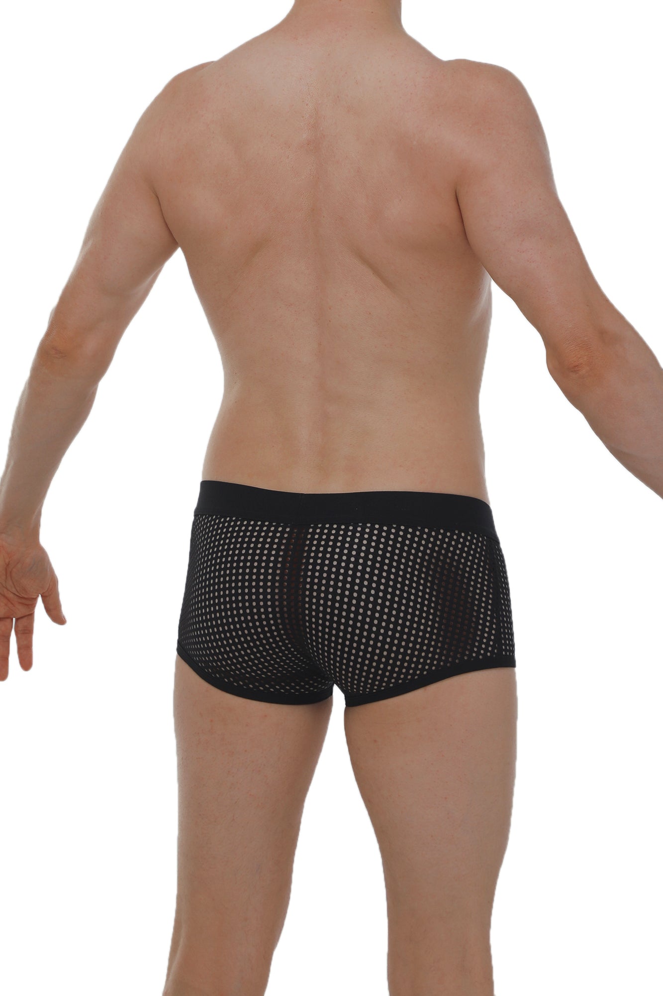 Boxer Olloix Durtol Noir - PetitQ Underwear - Lingerie masculine sexy et sous-vêtements pour homme originaux