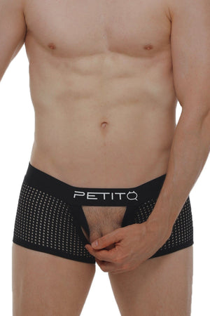 Boxer Olloix Durtol Noir - PetitQ Underwear - Lingerie masculine sexy et sous-vêtements pour homme originaux