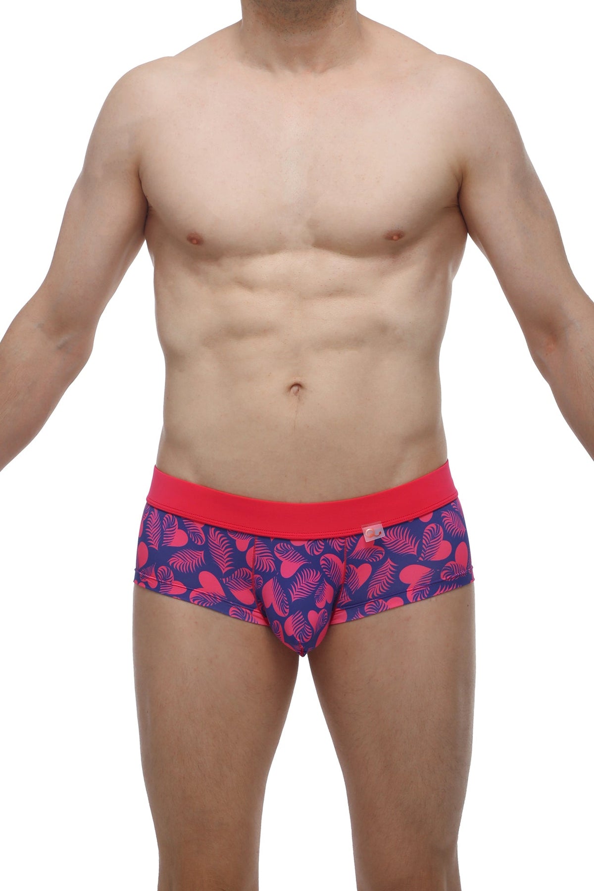 Boxer Antras Tropical Hearts - PetitQ Underwear - Lingerie masculine sexy et sous-vêtements pour homme originaux