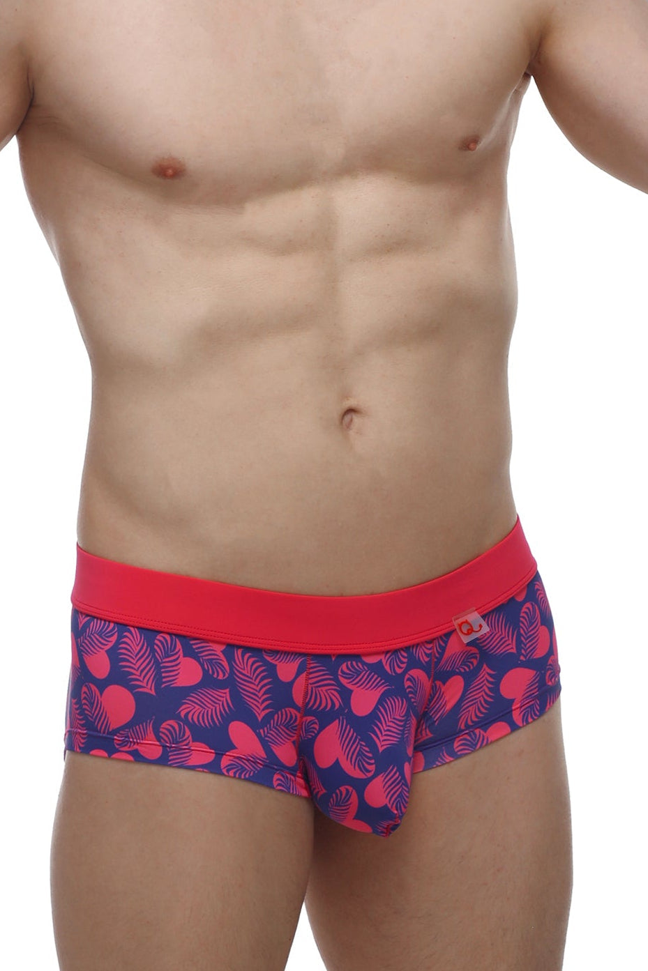 Boxer Antras Tropical Hearts - PetitQ Underwear - Lingerie masculine sexy et sous-vêtements pour homme originaux