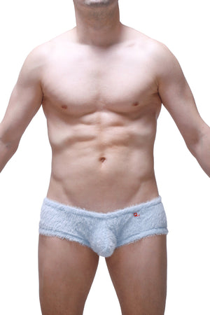 Boxer Yeti Bleu - PetitQ Underwear - Lingerie masculine sexy et sous-vêtements pour homme originaux