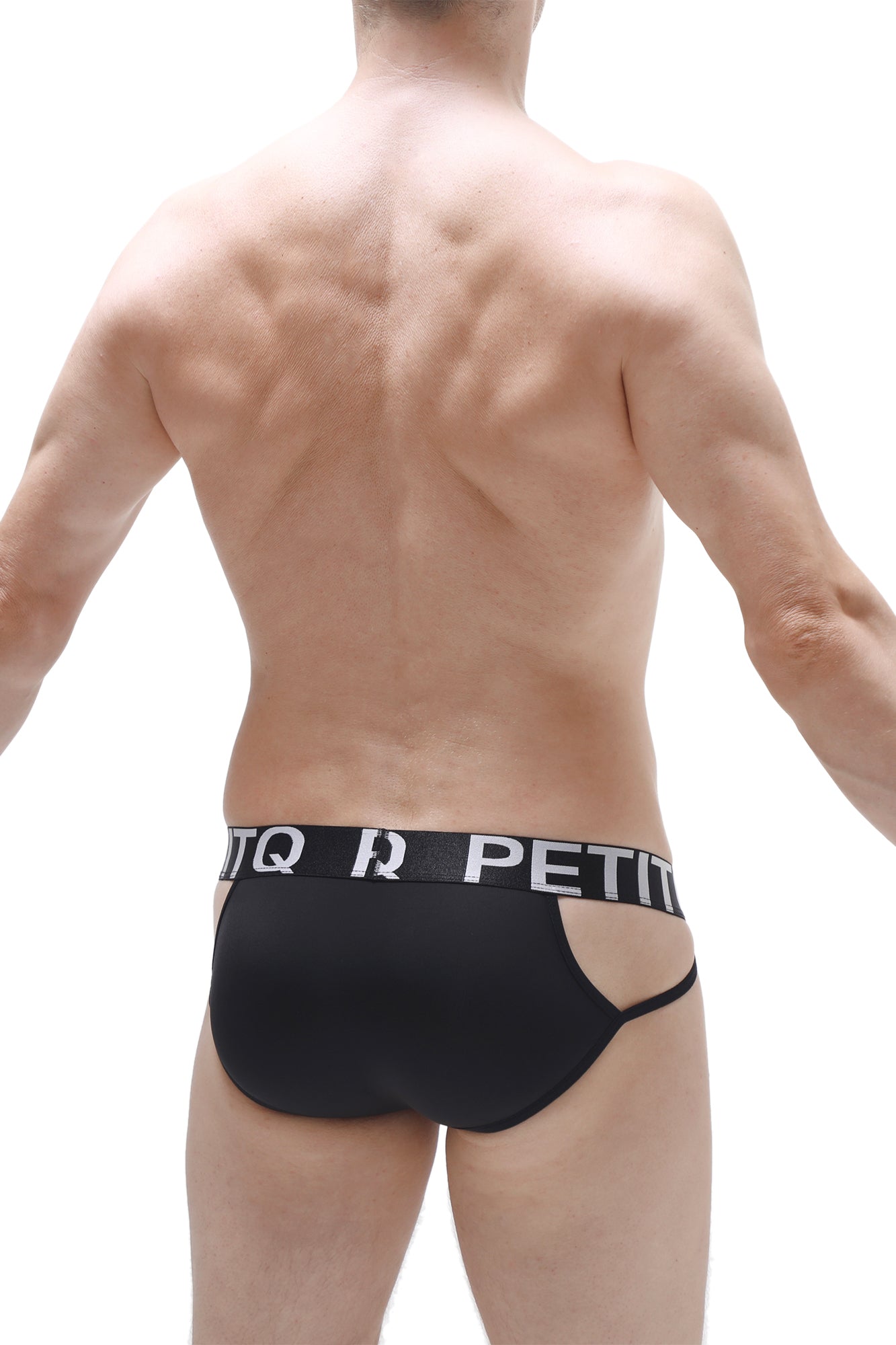 Slip Mano Noir - PetitQ Underwear - Lingerie masculine sexy et sous-vêtements pour homme originaux