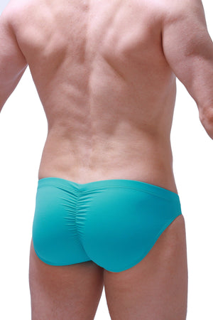 Slip Peraut Vert - PetitQ Underwear - Lingerie masculine sexy et sous-vêtements pour homme originaux