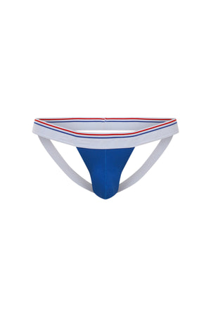 Jockstrap Protruder Modal Bleu - PetitQ Underwear - Lingerie masculine sexy et sous-vêtements pour homme originaux
