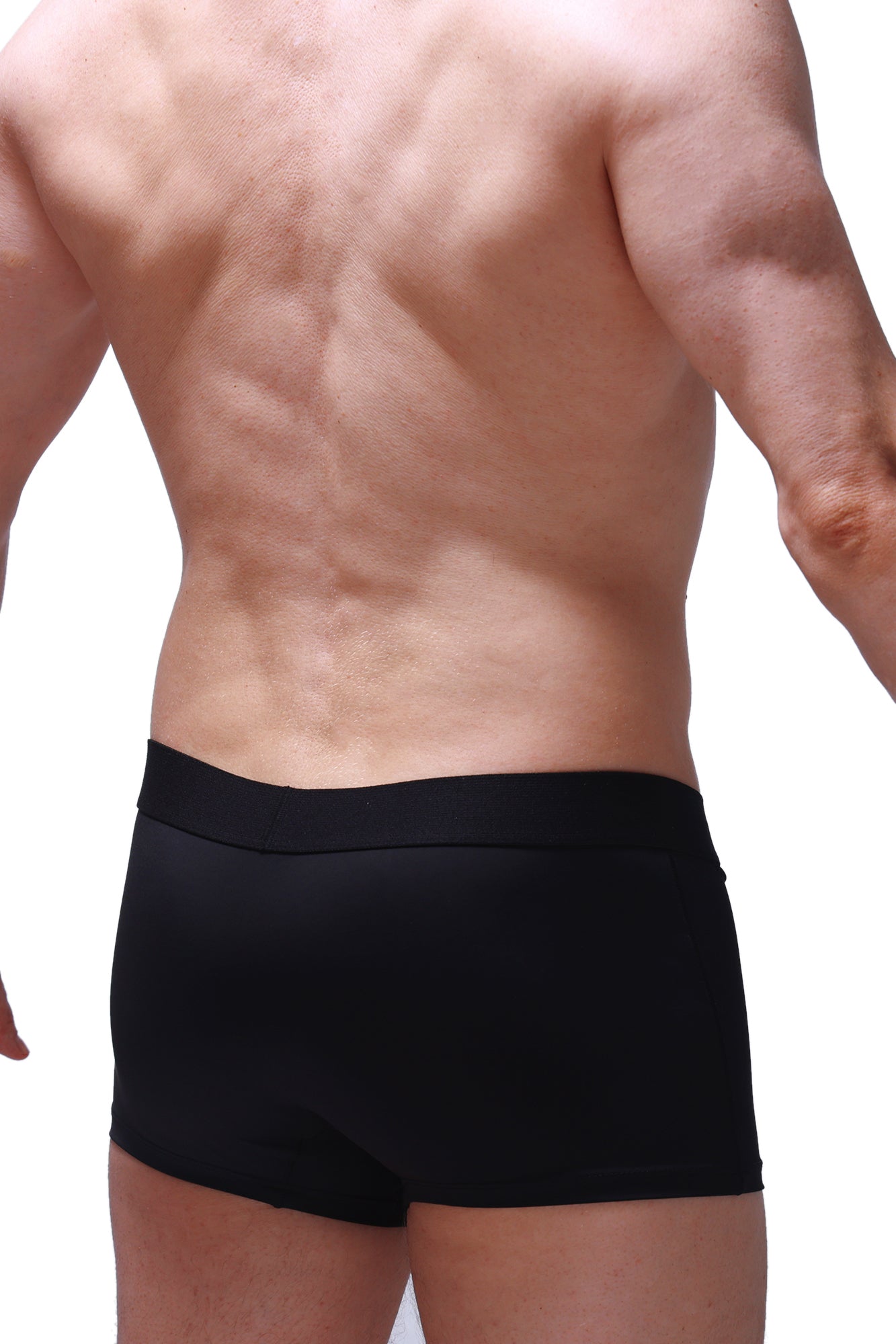 Boxer Hang Noir - PetitQ Underwear - Lingerie masculine sexy et sous-vêtements pour homme originaux