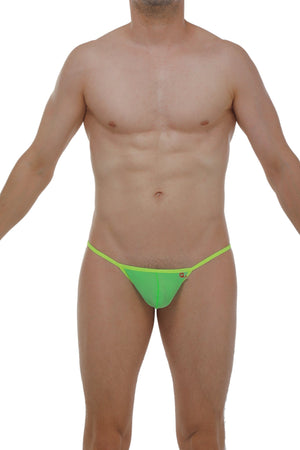 Slingshot Herat Neon Vert - PetitQ Underwear - Lingerie masculine sexy et sous-vêtements pour homme originaux