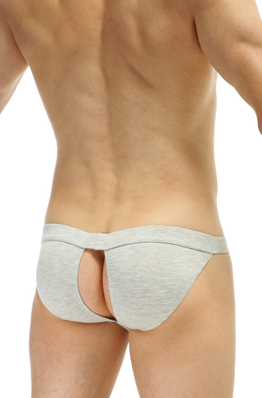 Bikini Manol Modal Gris - PetitQ Underwear - Lingerie masculine sexy et sous-vêtements pour homme originaux