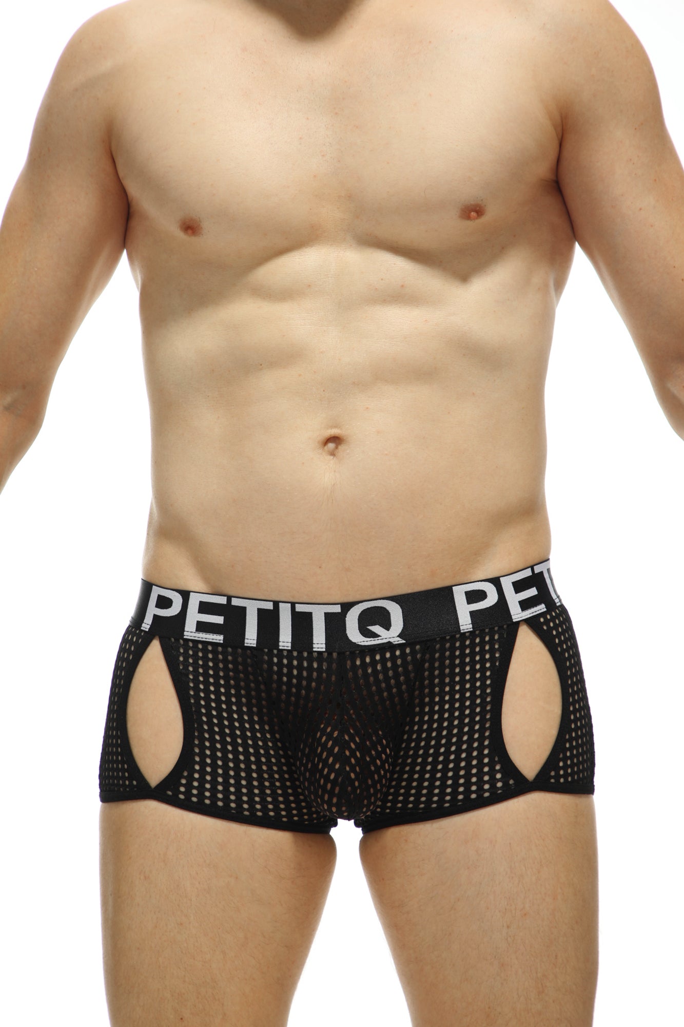 Boxer Anzex Durtol Noir - PetitQ Underwear - Lingerie masculine sexy et sous-vêtements pour homme originaux