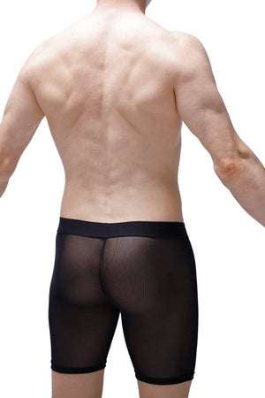 Boxer Miniac Noir - PetitQ Underwear - Lingerie masculine sexy et sous-vêtements pour homme originaux