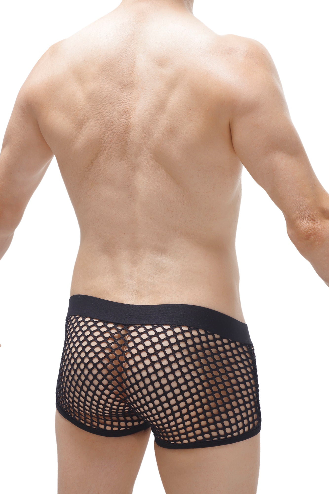 Boxer Olloix Noir - PetitQ Underwear - Lingerie masculine sexy et sous-vêtements pour homme originaux