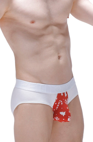Slip Chill Noel - PetitQ Underwear - Lingerie masculine sexy et sous-vêtements pour homme originaux