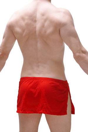 Pagne Bee Rouge avec Jockstrap - PetitQ Underwear - Lingerie masculine sexy et sous-vêtements pour homme originaux