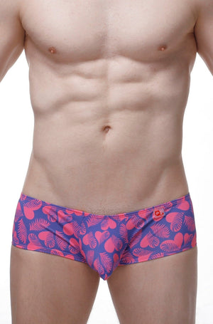 Boxer Chill Coeur Tropical - PetitQ Underwear - Lingerie masculine sexy et sous-vêtements pour homme originaux
