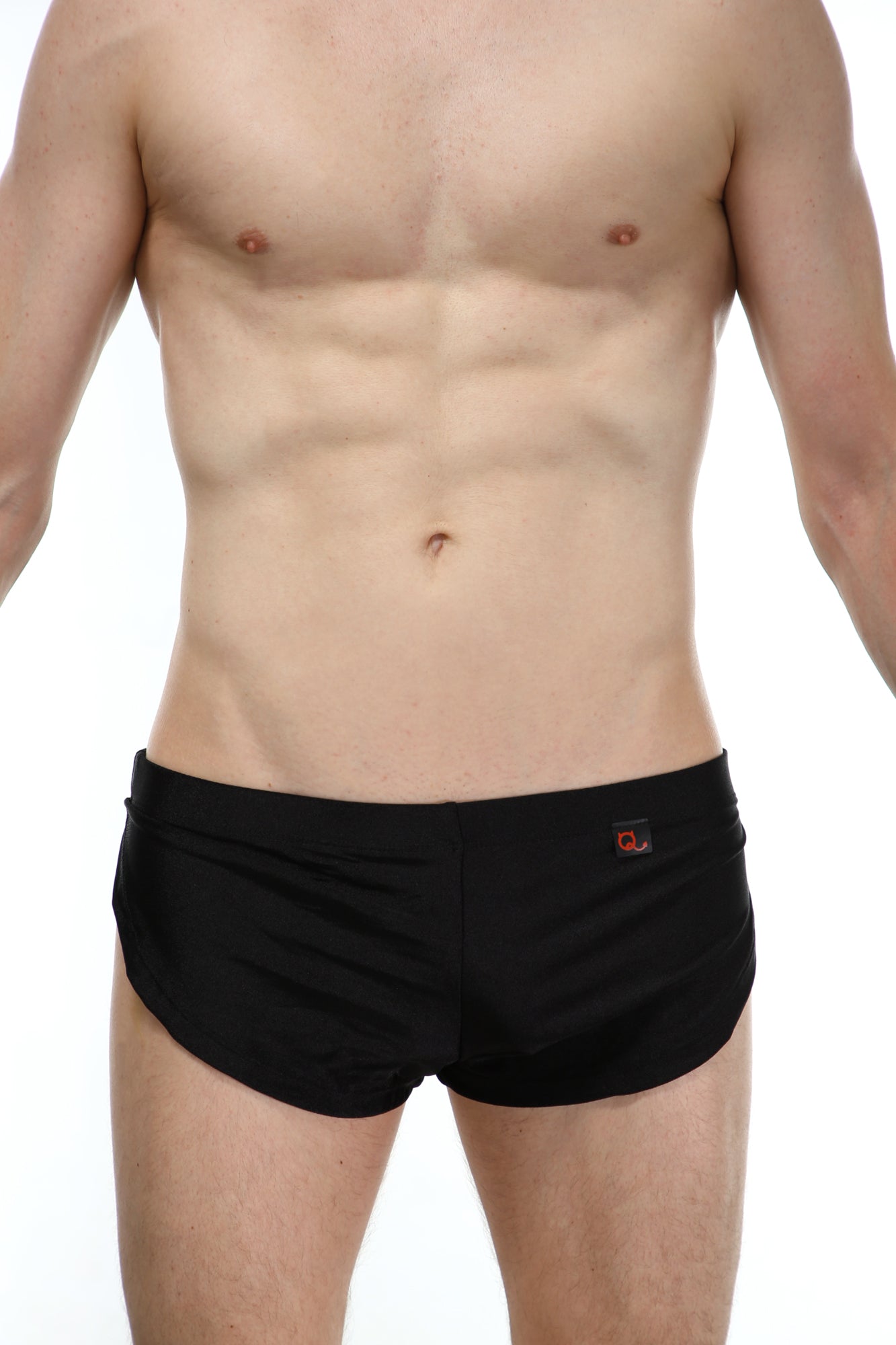 Running Short Noir - PetitQ Underwear - Lingerie masculine sexy et sous-vêtements pour homme originaux